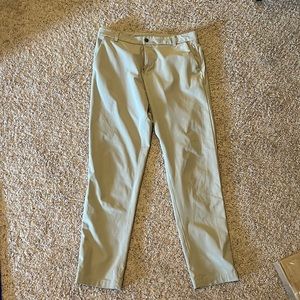 lululemon Men’s ABC khaki pants
